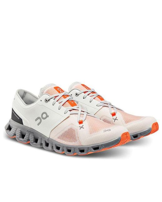 On Shoes White Cloud X 3 'Ivory Alloy' for men