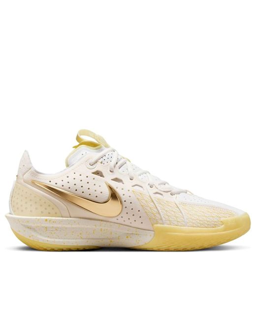 Nike Natural Air Zoom Gt Cut 3 Jordan Poole Pe 'Pale Ivory Metallic' for men