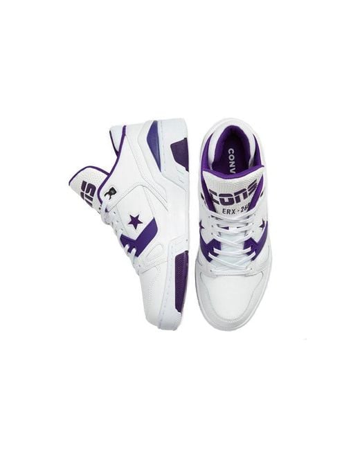 Converse White Erx-260 Low Court' for men