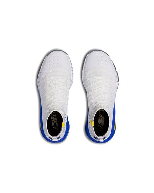 Under Armour Blue Curry 4 'More Dubs' for men