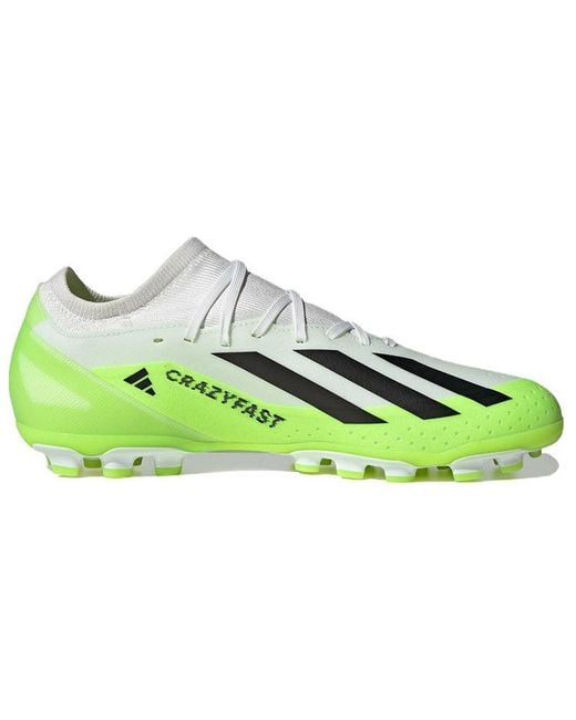 Adidas Green Crazyfast X 3 Ag Solar' for men