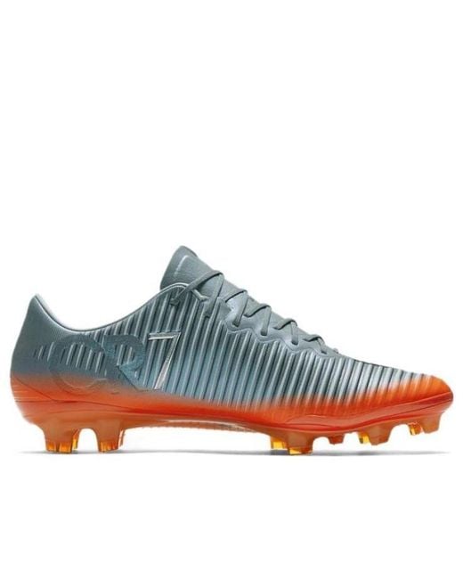 Nike Blue Mercurial Vapor 11 Cr7 Fg 'Cool Metallic' for men