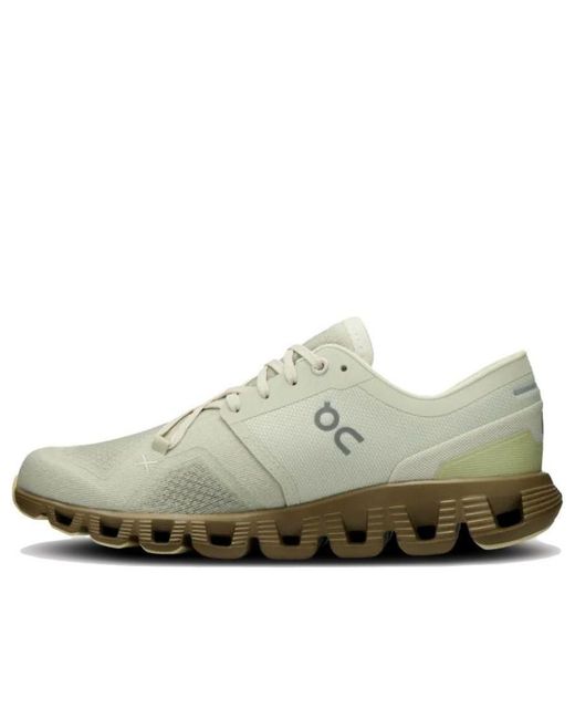 On Shoes White Cloud X 3 'Aloe Hunter' for men