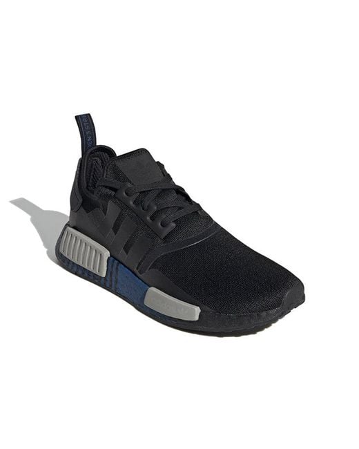 Nmd r1 black white lush blue hotsell