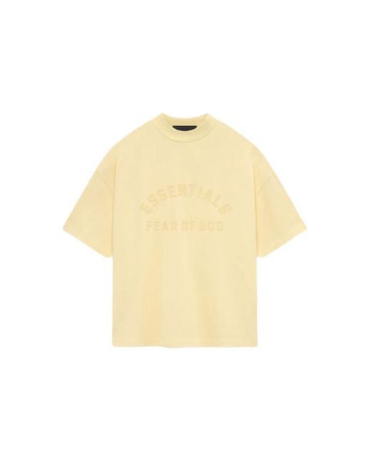 Fear Of God Natural Heavy Jersey Short-Sleeve Tee 'Garden' for men