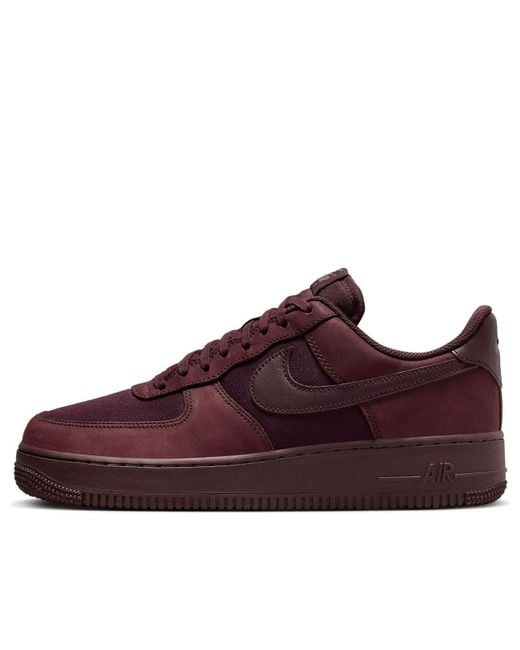 Nike Brown Air Force 1 '07 Low Crush' for men