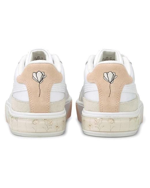 PUMA White (Wmns) Cali Star 'In Bloom