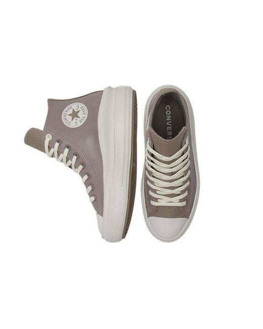 Converse Gray (Wmns) Chuck Taylor All Star Move High 'Future Utility