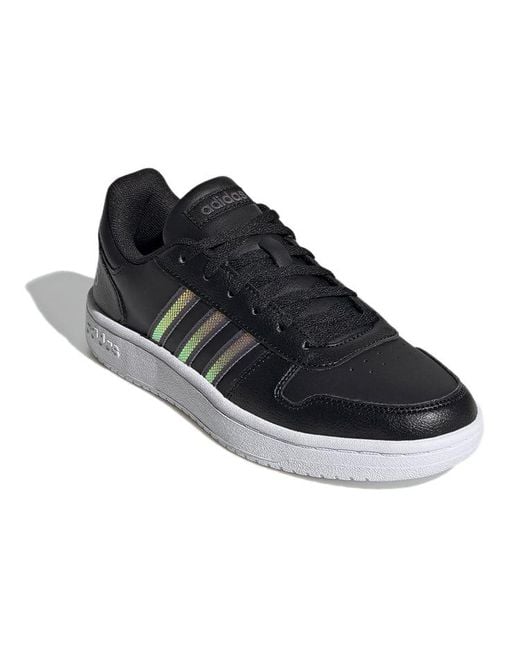 Adidas Blue (Wmns) Hoops 2.0 Tactile Metallic'