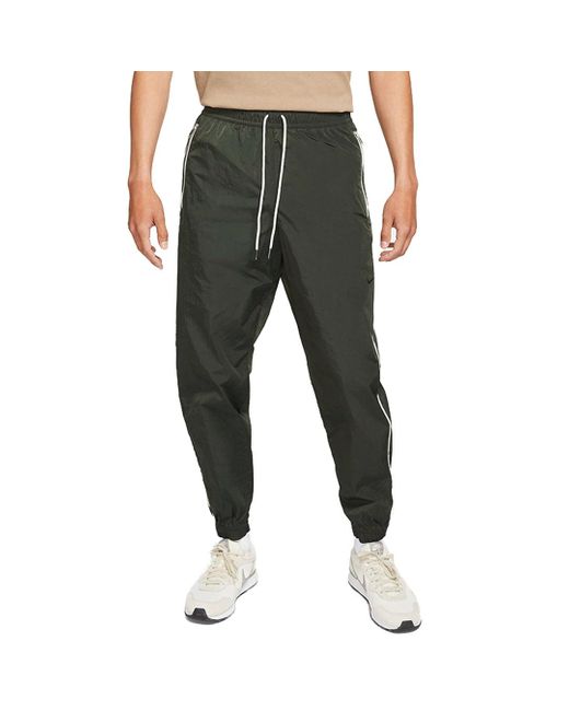 Nike Green Running Training Breathable Bundle Feet Sports Pants/Trousers/Joggers for men
