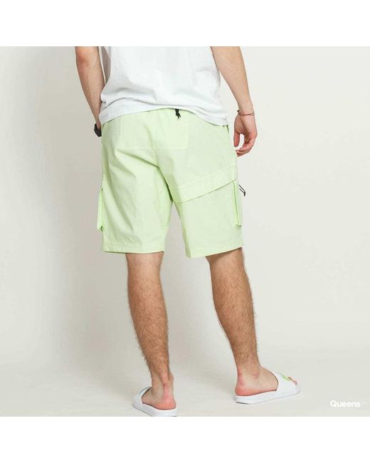 Nike Green Acg Cargo Functional Sports Shorts Fluorescent for men