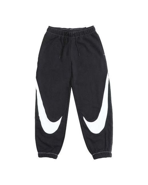 Nike Black (Wmns) Large Logo Bundle Feet Sports Pants/Trousers/Joggers