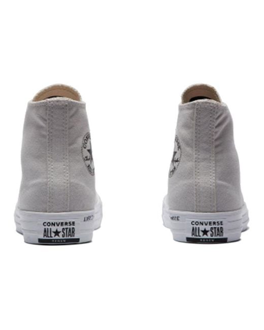 Converse Gray Chuck Taylor All Star Hi 'Pale Putty' for men