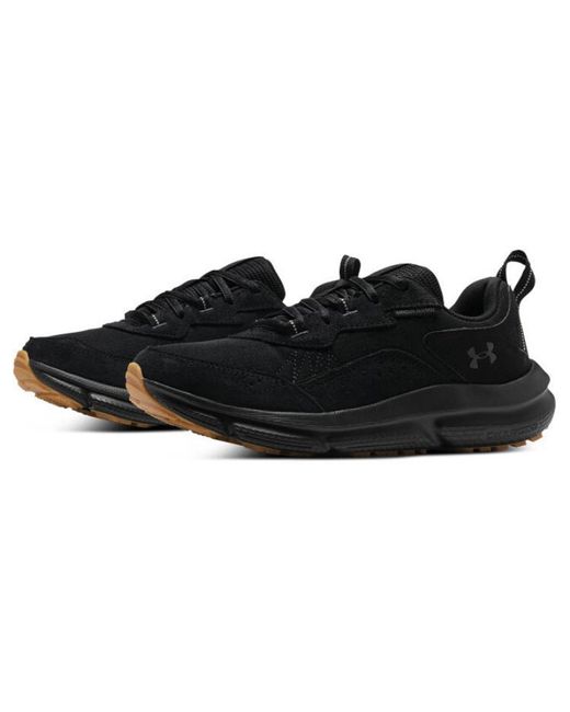 Under Armour Black Charged Verssert 2 Anthracite' for men