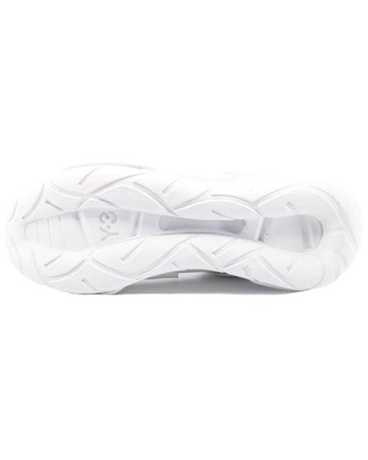 Adidas White Y-3 Qasa High 'Triple' for men