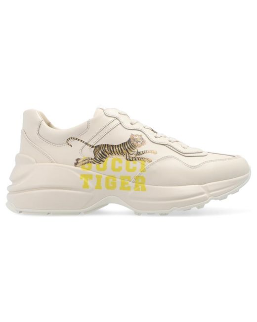 Gucci Yellow (Wmns) Rhyton Tiger'