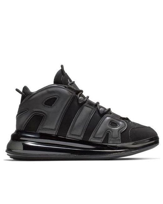 Nike Black Air More Uptempo 720 Qs 'Triple' for men