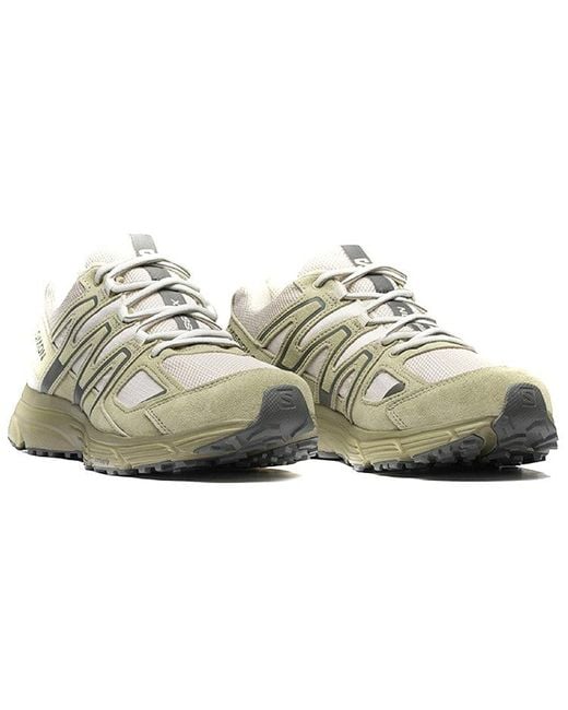 Salomon White X-Mission 4 Suede for men