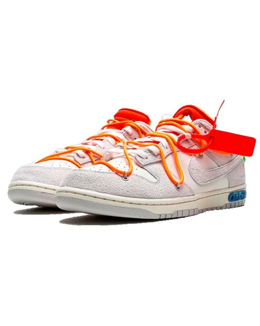 Nike Pink X Off- Dunk Low 'Lot 31 Of 50' for men