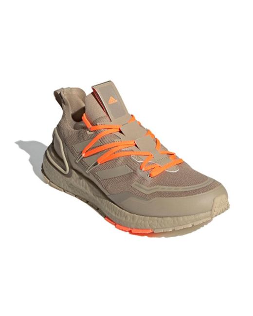 Adidas Brown Ultra Boost 20 Explorer 'Solar Cardboard' for men