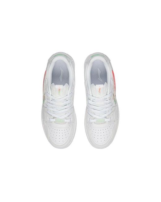 Li-ning White Classic Leisure Neon' for men