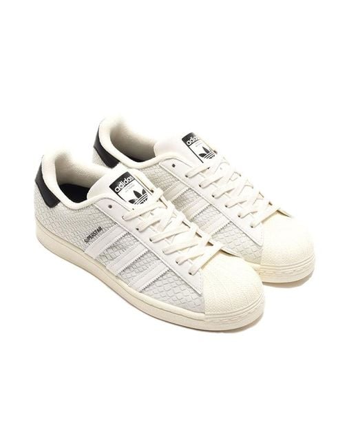 Adidas White Atmos X Superstar 'G-Snk' for men