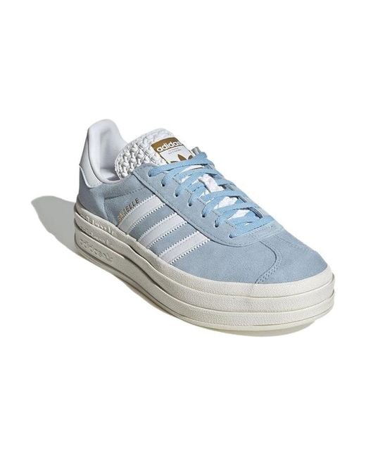 Adidas Blue (Wmns) Gazelle Bold 'Clear Sky'