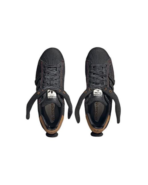 Adidas Brown Originals Superstar X Melting Sadness 'Halloween' for men