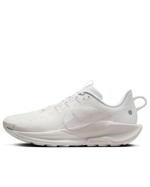 Nike White React Pegasus Trail 5 'Summit' for men