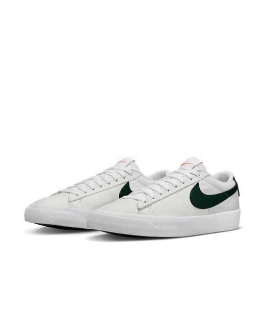 Nike White Zoom Blazer Low Pro Gt Sb Label' for men