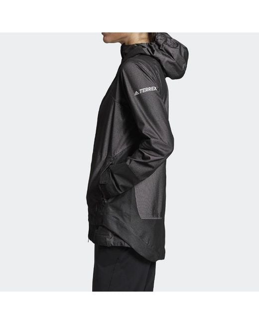 Adidas Gray (Wmns) Outdoor Windproof Jacket