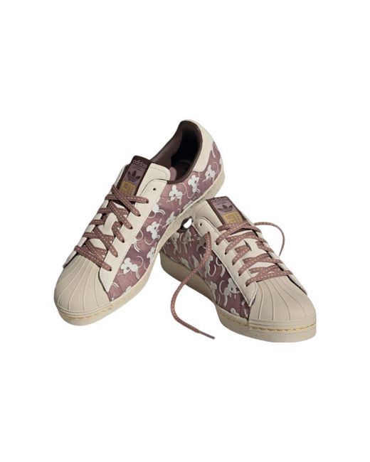 Adidas Brown Originals Superstar 80S X Han Meilin for men