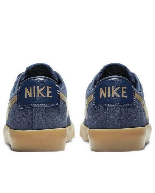 Nike Blue Blazer Low Sb Gum' for men