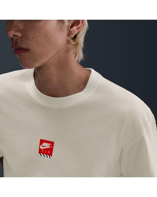 Nike Natural As U Nsw Tee M90 Oc Sole Food T-Shirt Asia Sizing for men