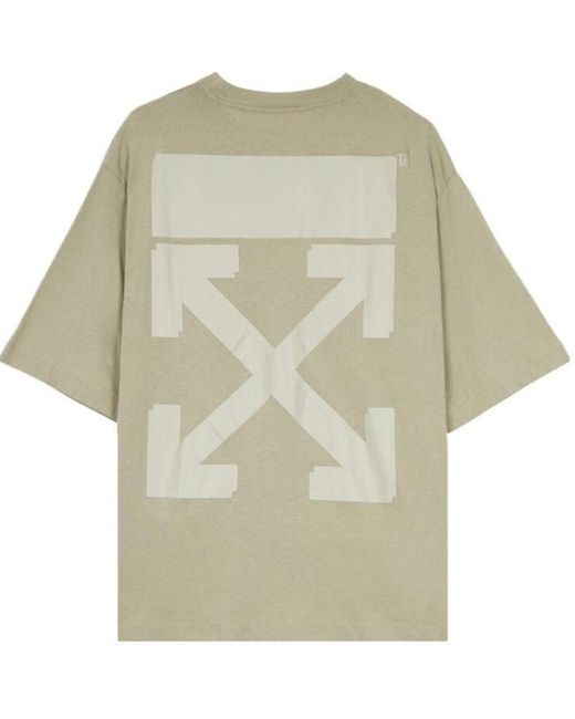 Off-White c/o Virgil Abloh Natural Rubber Arrows T-Shirt for men