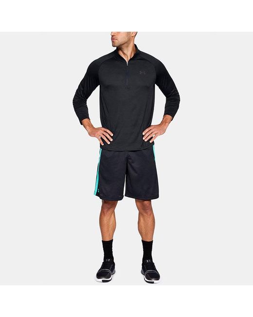 Under Armour Blue Tech 2.0 1/2 Zip Training Sweatshirt for men