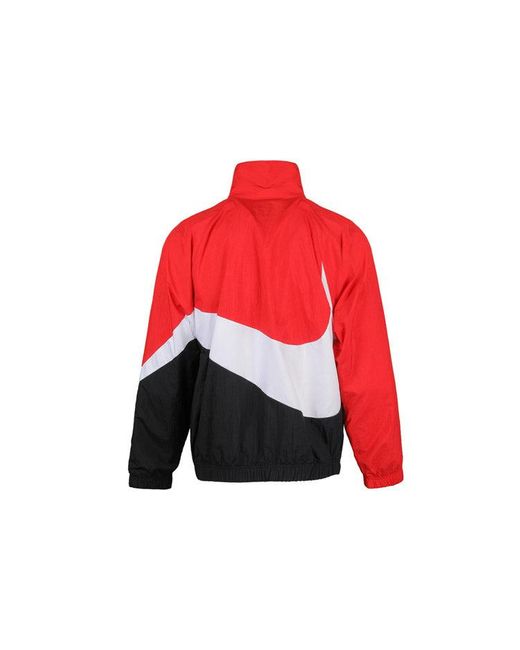 Nike A Portwear Hbr Jkt Jacket Wvn Tt in Red for Men | Lyst