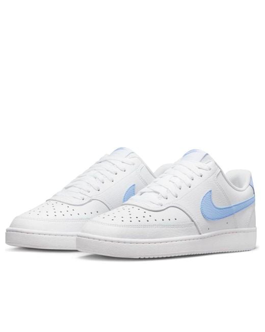 Nike White (Wmns) Court Vision Low Royal Tint'