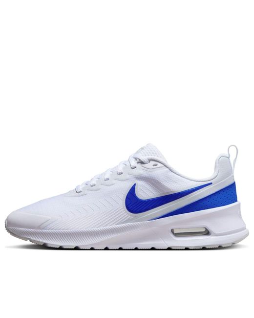 Nike Blue Air Max Nuaxis Racer' for men
