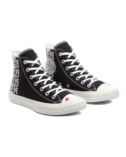 Converse Blue (Wmns) Chuck Taylor All Star High 'Love Fearlessly'