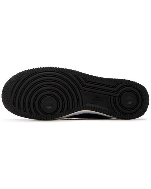 Nike Black Air Force 1 Low '07 Lv8 for men
