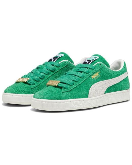 PUMA Green Suede 'Fat Lace for men