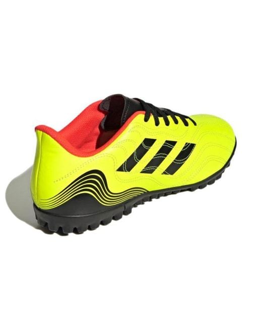 Adidas Yellow Copa Sense.4 Tf 'Game Data Pack' for men