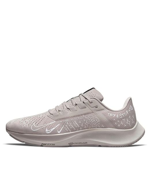 Nike Gray X Nathan Bell Air Zoom Pegasus 38 A.I.R. 'Run To A Magical Place for men