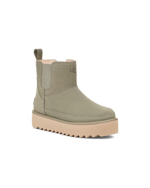 Ugg Metallic (Wmns) Chelsea Platform Mini 'Shaded Clover'