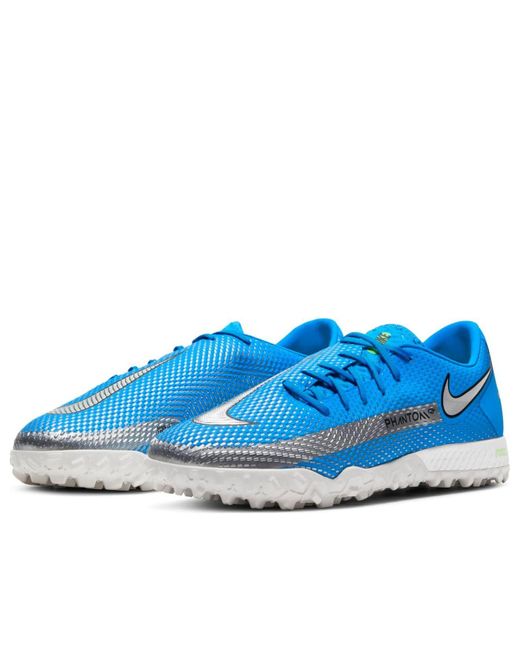 Nike Blue Phantom Gt Pro React Tf for men