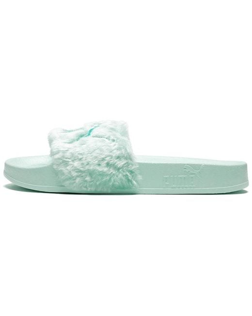 PUMA Green (Wmns) Fenty X Fur Slide 'Bay'