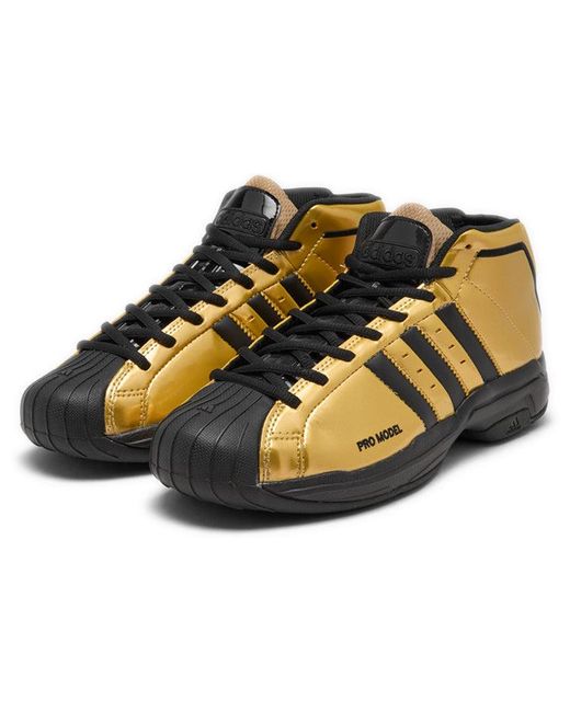 Adidas Brown Pro Model 2G Metallic' for men