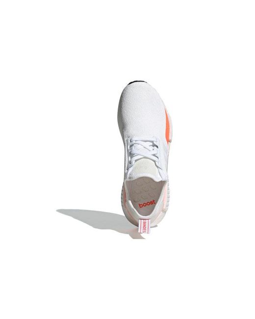 Adidas White Nmd_R1 Solar' for men