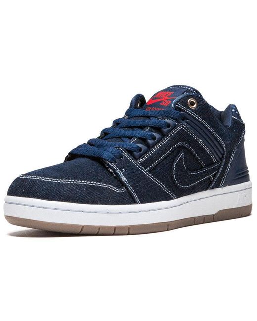 Nike Blue Men's Sb Air Force Ii Low Qs Skate Shoe for men